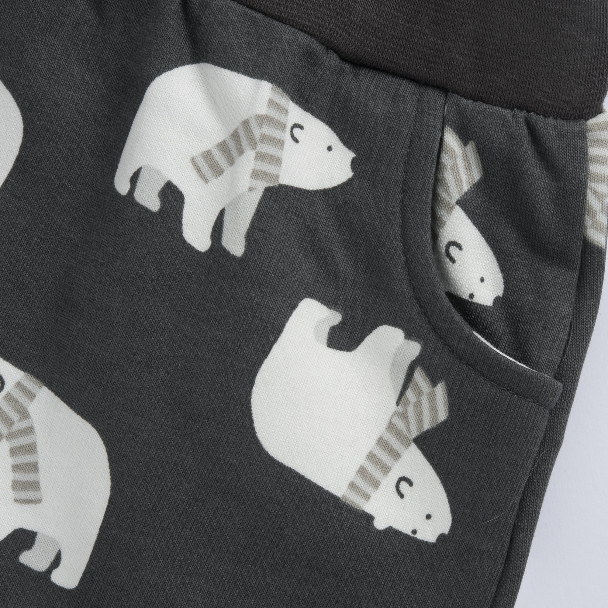 Chicco Βρεφικό Παντελόνι Polar Bear Γκρι - Image 2