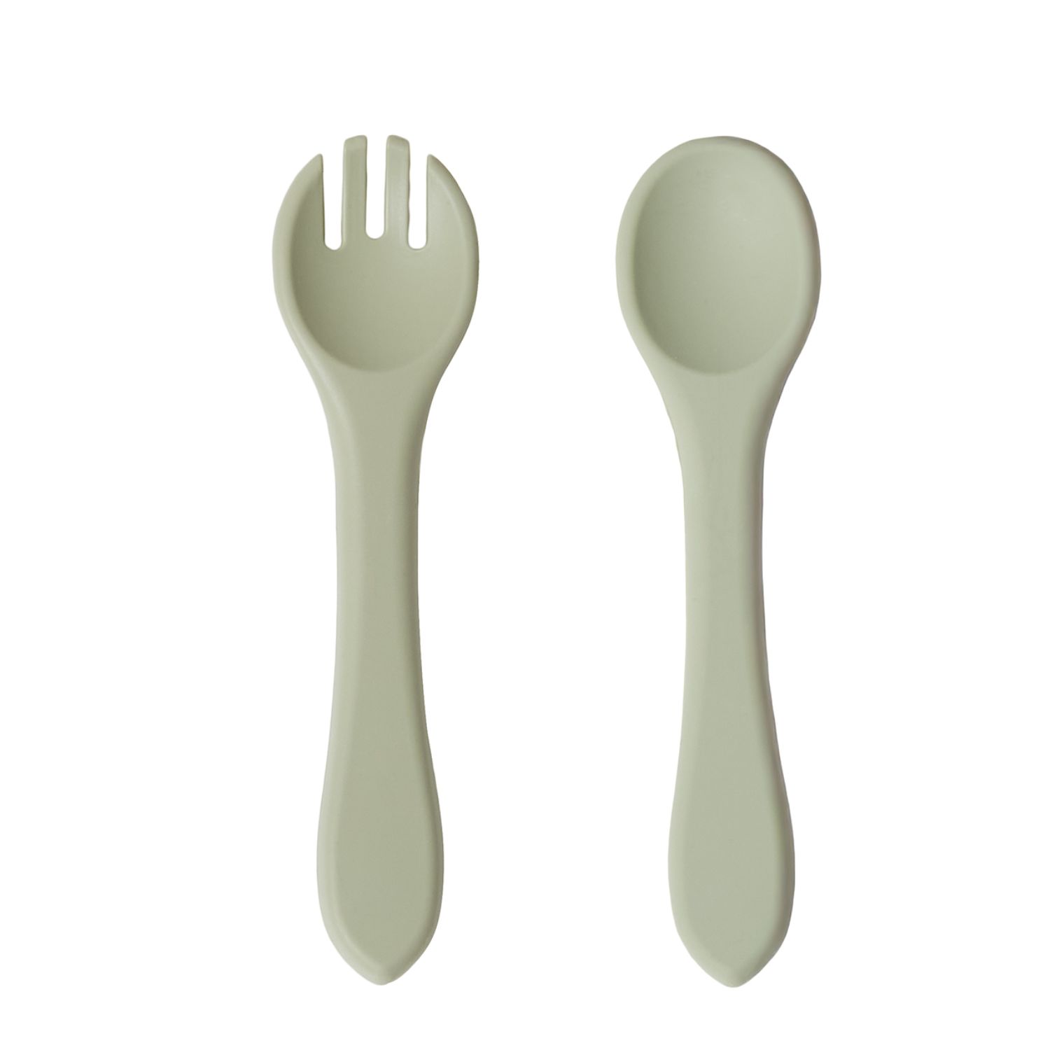 Ellepi Σετ Φαγητού Cute Bear Από Σιλικόνη Με Αντιολισθητική Βάση Και Σουπλά 6τμχ Λαδί Μπεζ - Image 6