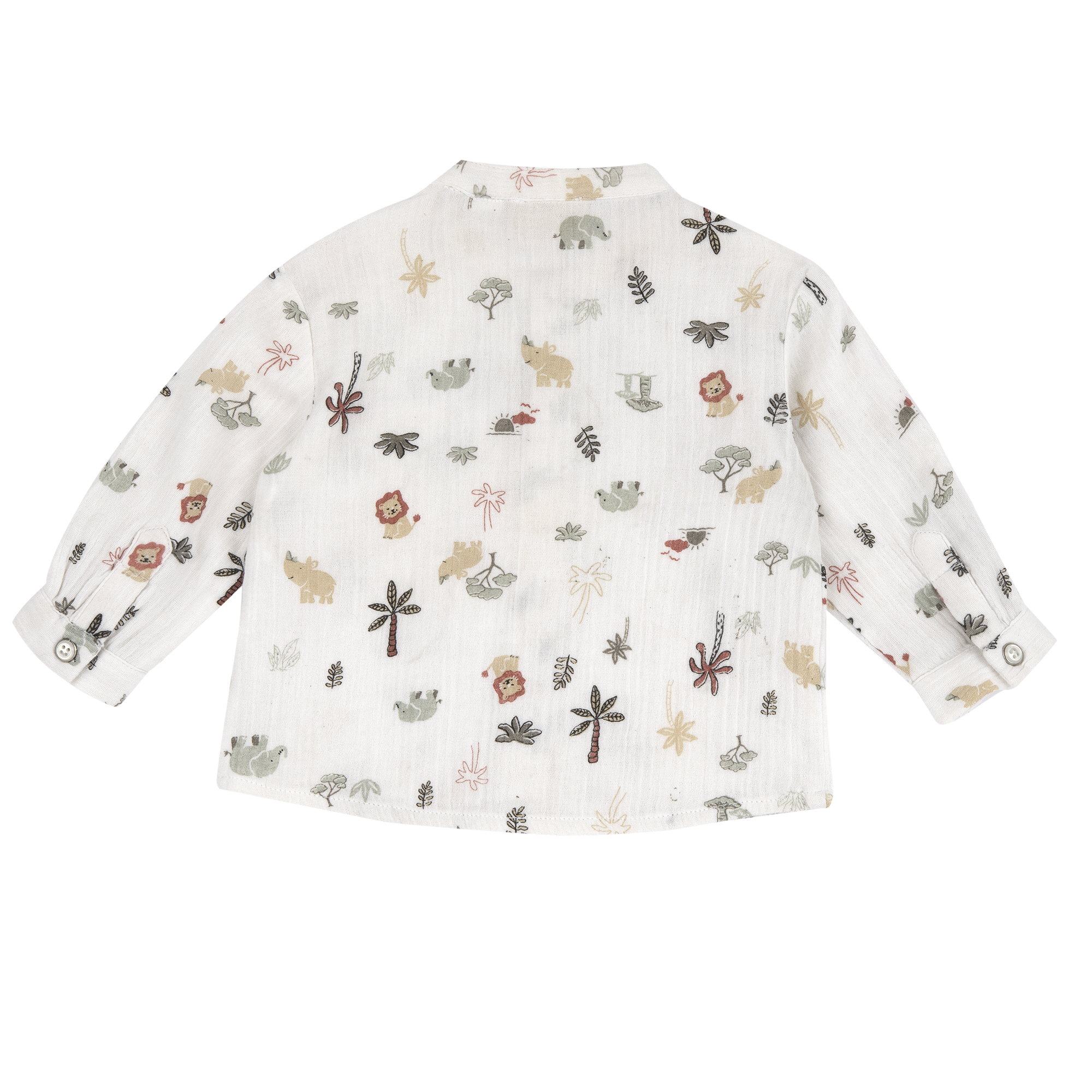 Chicco Βρεφικό Πουκάμισο Muslin "Safari" - Image 2