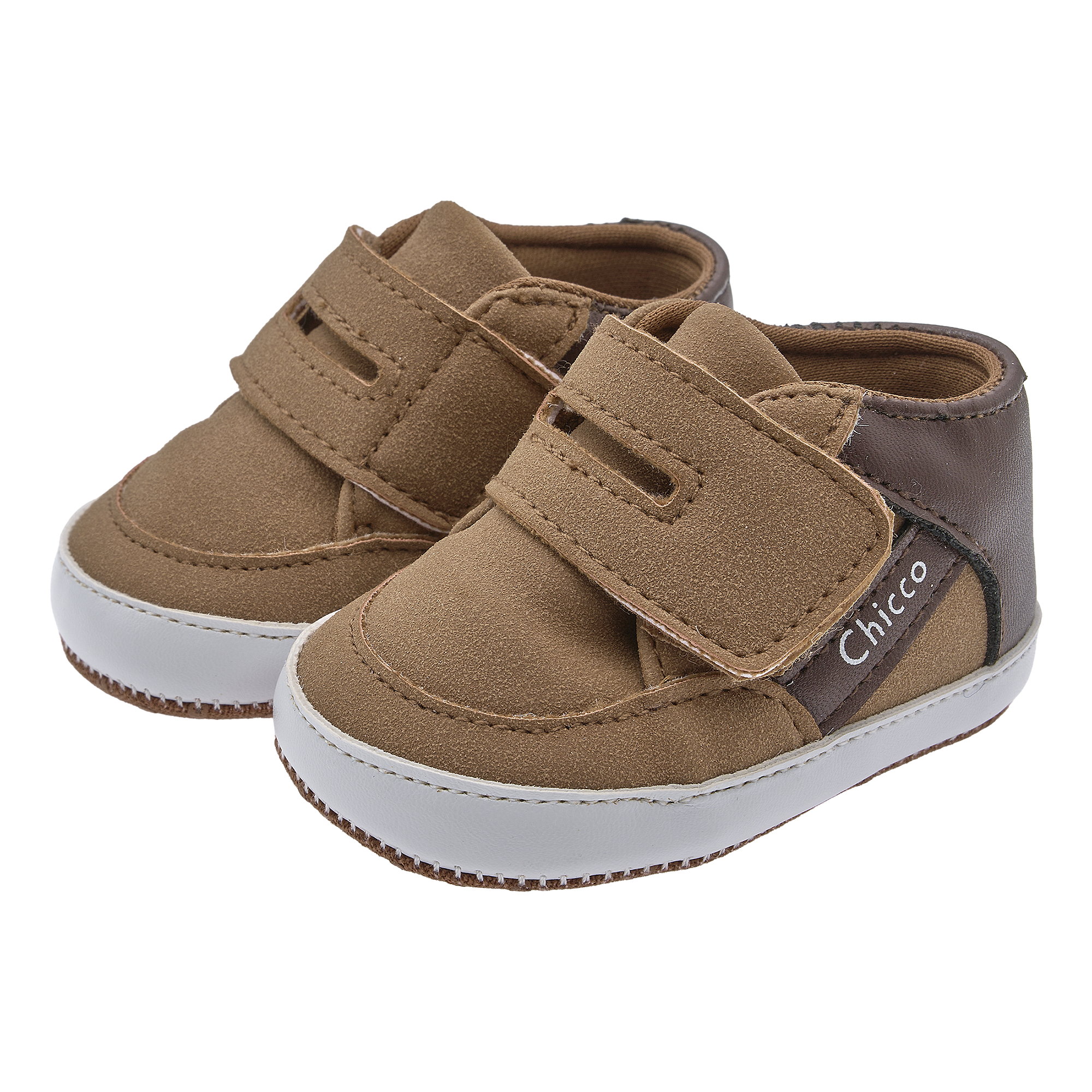 Chicco Βρεφικά Παπουτσάκια Αγκαλιάς Ταμπά με Σκρατς - Image 5