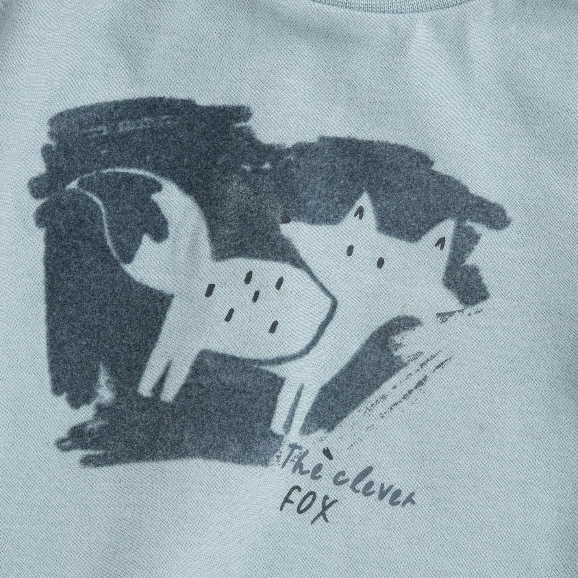 Chicco Βρεφική Μακρυμάνικη Μπλούζα “Clever Fox” Γαλάζιο (Oeko-Tex) - Image 3