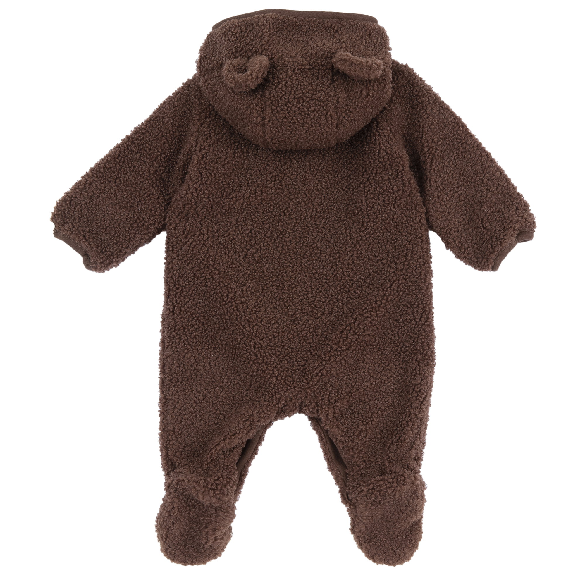 Chicco Βρεφική Ολόσωμη Φόρμα Εξόδου Unisex Teddy Καφέ (Oeko-Tex) - Image 2