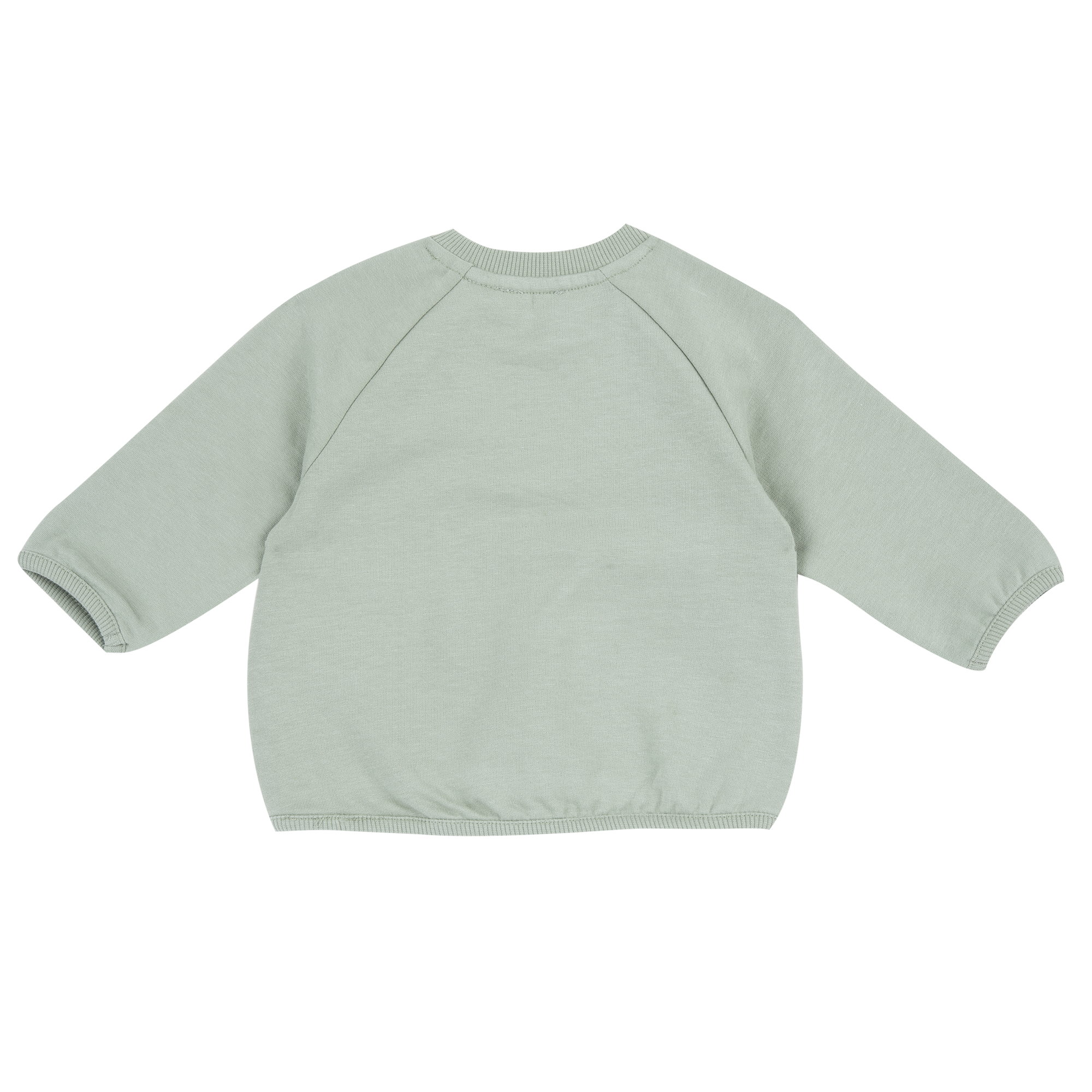 Chicco Βρεφική Μπλούζα Φούτερ Unisex “Made for Cuddles” Μέντας (Oeko-Tex) - Image 2