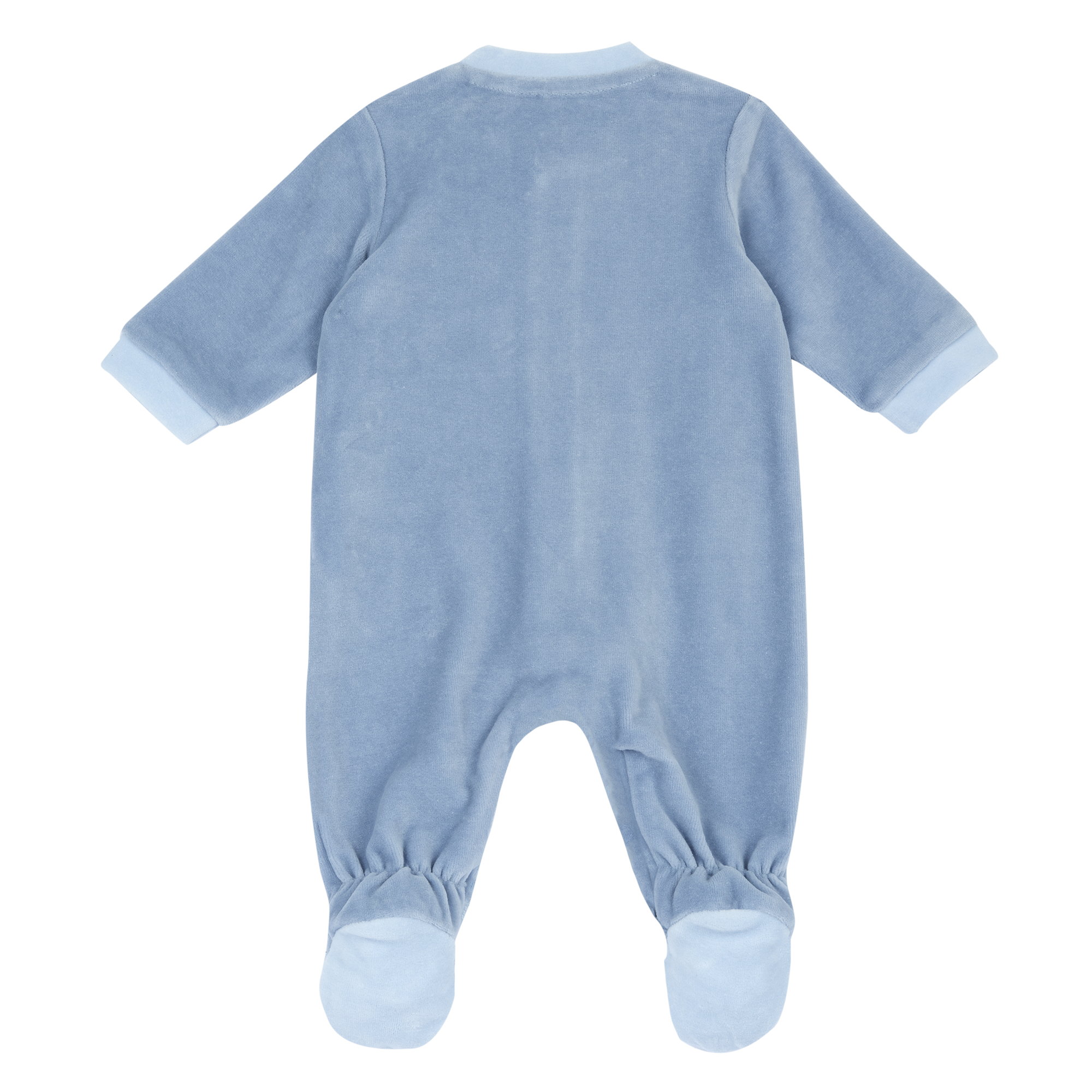 Chicco Βρεφικό Φορμάκι Ύπνου Αγοριού Chenille με Κεντημένο Σχέδιο Σκούρο Γαλάζιο (Oeko-Tex) - Image 2